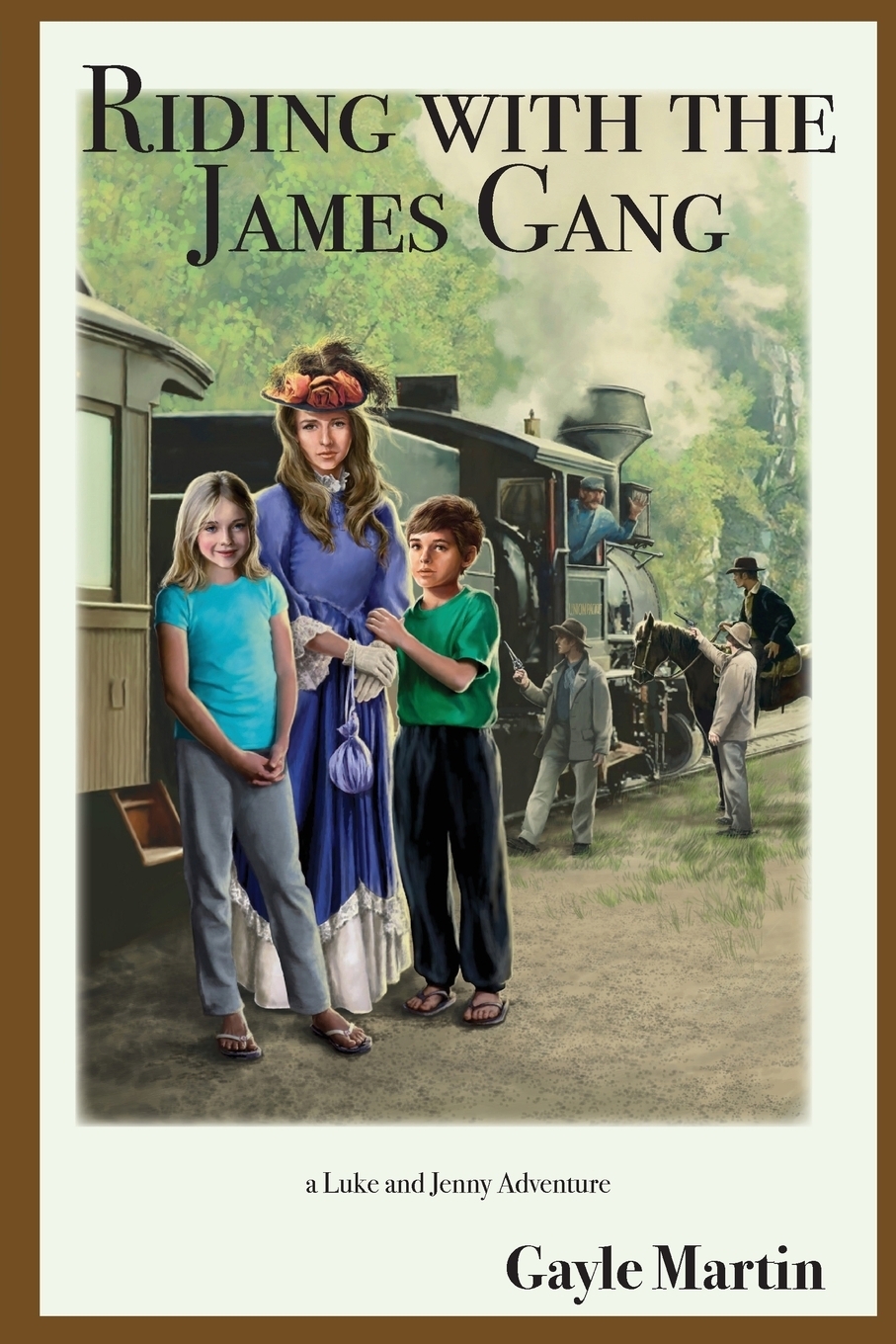 фото Riding with the James Gang. a Luke and Jenny Adventure