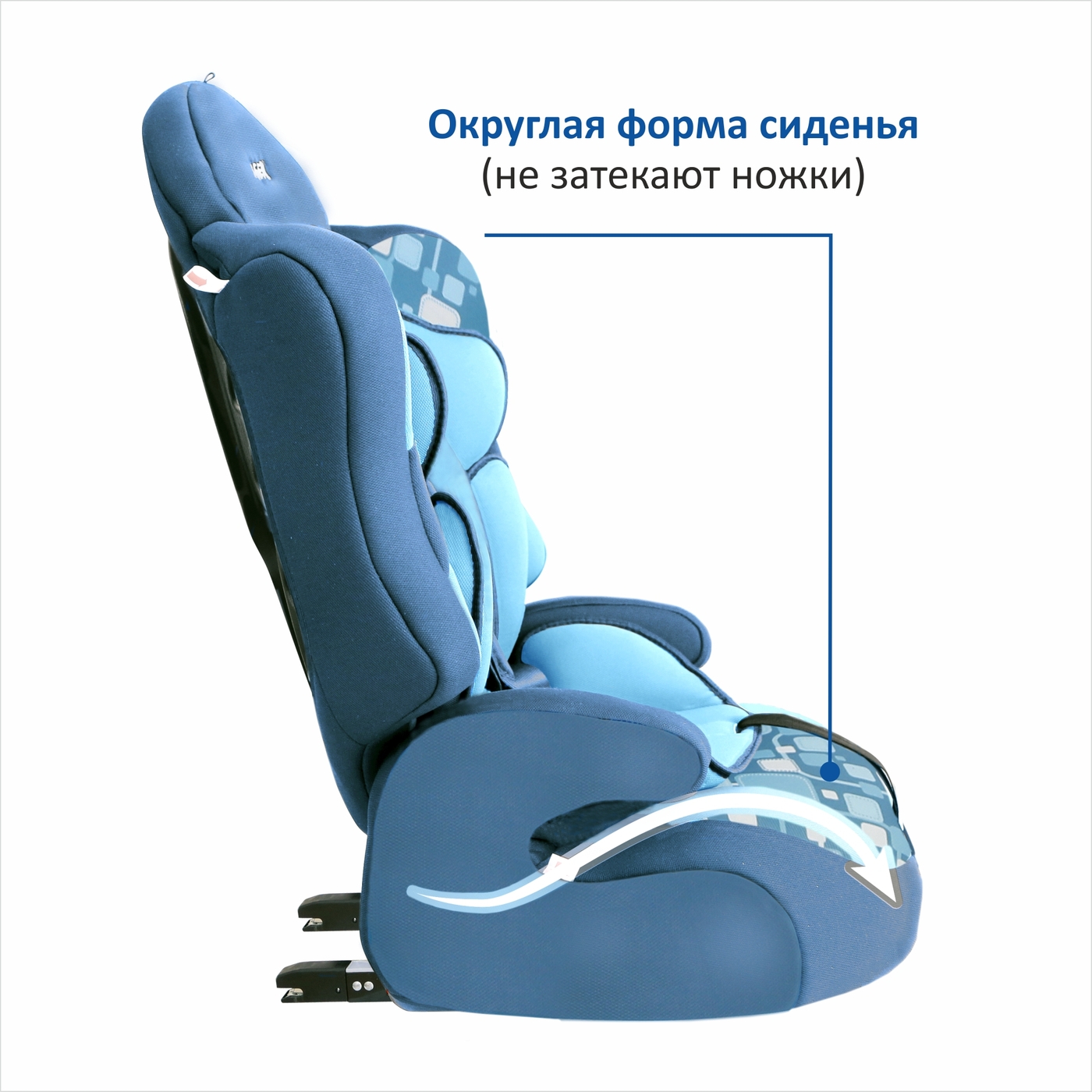 Автокресло группа 1/2/3 (9-36 кг) Siger Прайм Isofix