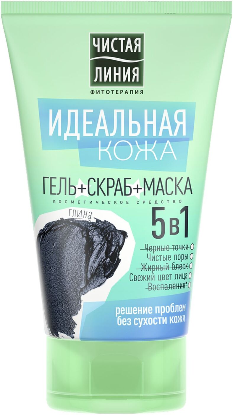 Характеристики Чистая Линия Косметическое средство 5в1 идеальная кожа ...