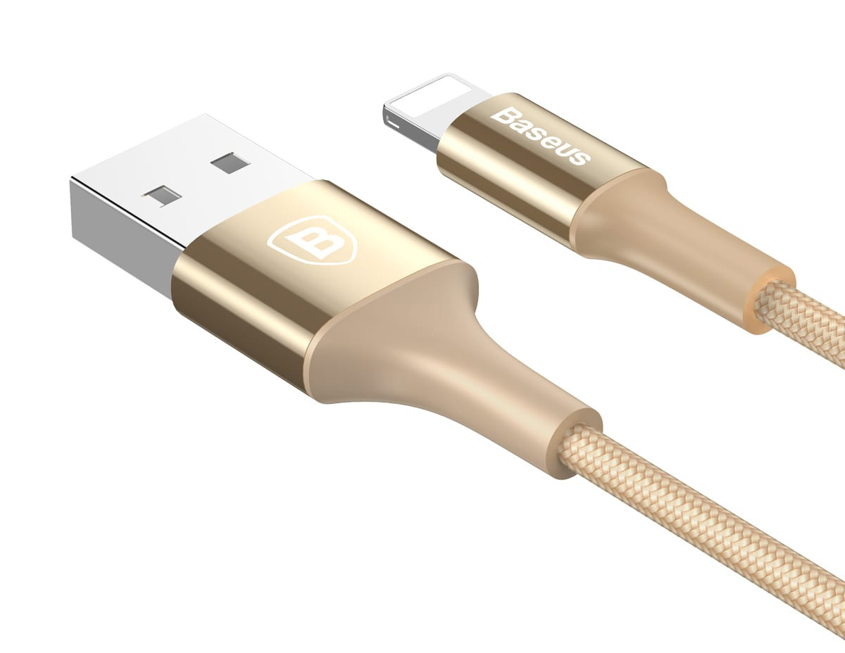 Baseus lightning. Кабель baseus lightning series ring champagne gold+yellow 0.8m. calsy-01. кабель baseus shining cable with jet metal usb - lightning (calsy) 1 м.