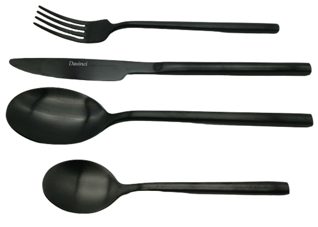 Столовый набор stainless steel cutlery set 24 предмета. Черные столовые приборы. Столовые приборы cutlery set. Столовые приборы саппоро бейсик. Наборы столовые приборы необычные.
