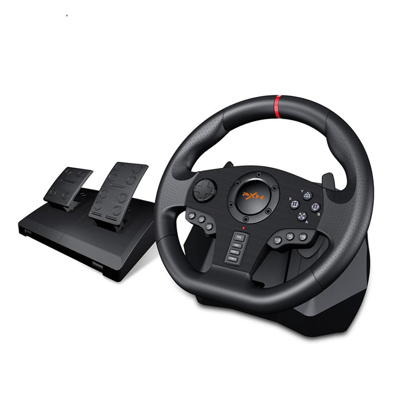 PXN V900 Игровой руль 900 градусов Контроллер геймпада Гонки Видеоигры ...