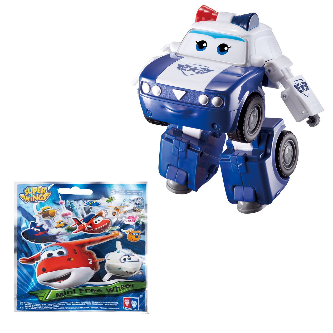 Super Wings Комбо-набор Трансформер Ким Супер Крылья (20 см) и Мини ...