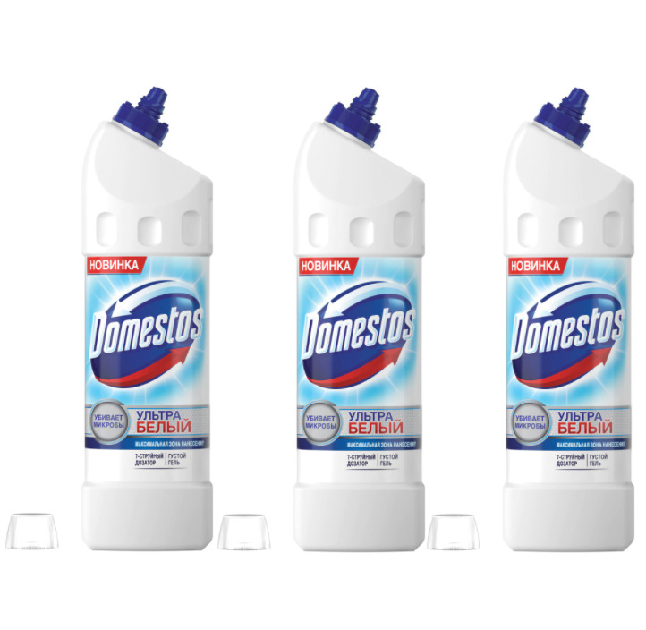 Средство для уборки туалета 1 л domestos доместос эксперт сила 7 ультра белый