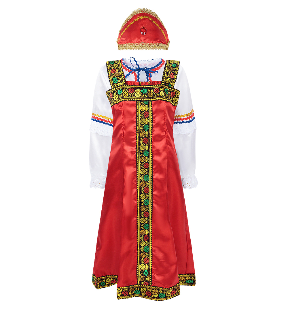Рубаха и сарафан русский народный костюм