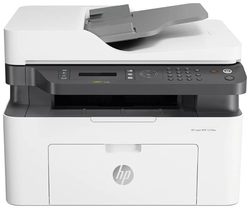 HP МФУ Лазерное MFP 137fnw (4ZB84A), белый