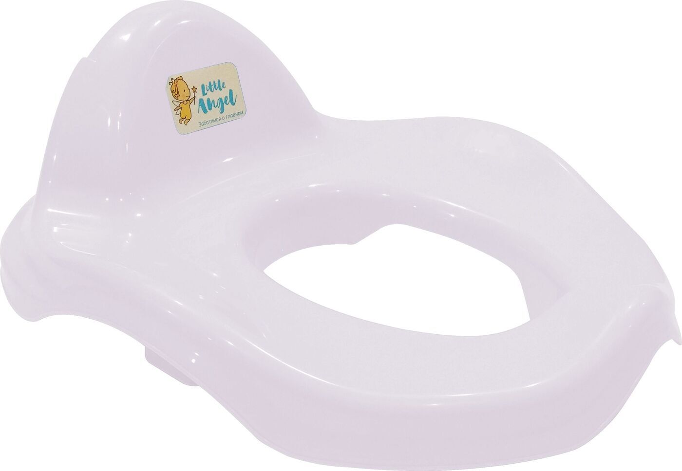 Накладка на унитаз детская Little Angel Guardian, серо-сиреневый ...