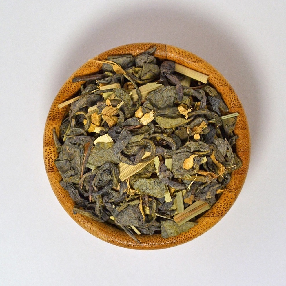 Тонизирующий зеленый чай. Teafornia чай.