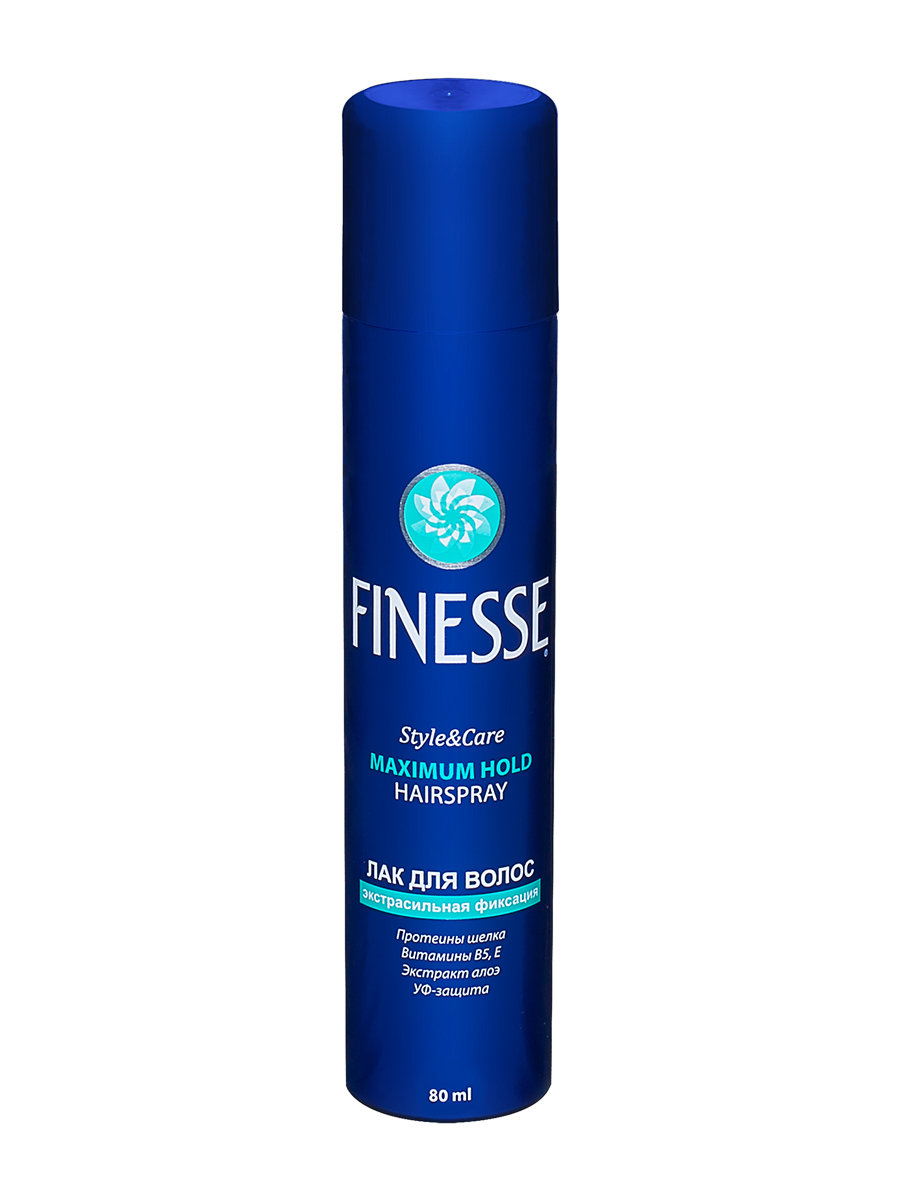 FINESSE. Лак для волос экстрасильной фиксации Hairspray Maximum Hold ...