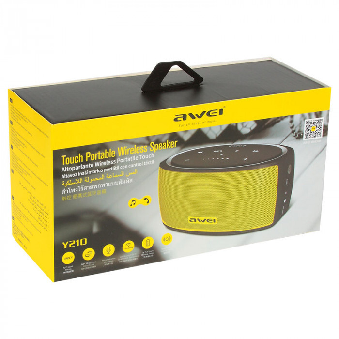 Колонка Bluetooth портативная Awei Y210 - Желтая — купить в интернет ...