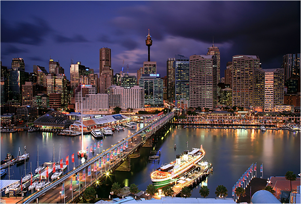 Фото самых красивых городов. Гавань Дарлинг Сидней. Сидней Сити Австралия. Дарлинг Харбор Сидней. Darling Harbour Австралия.