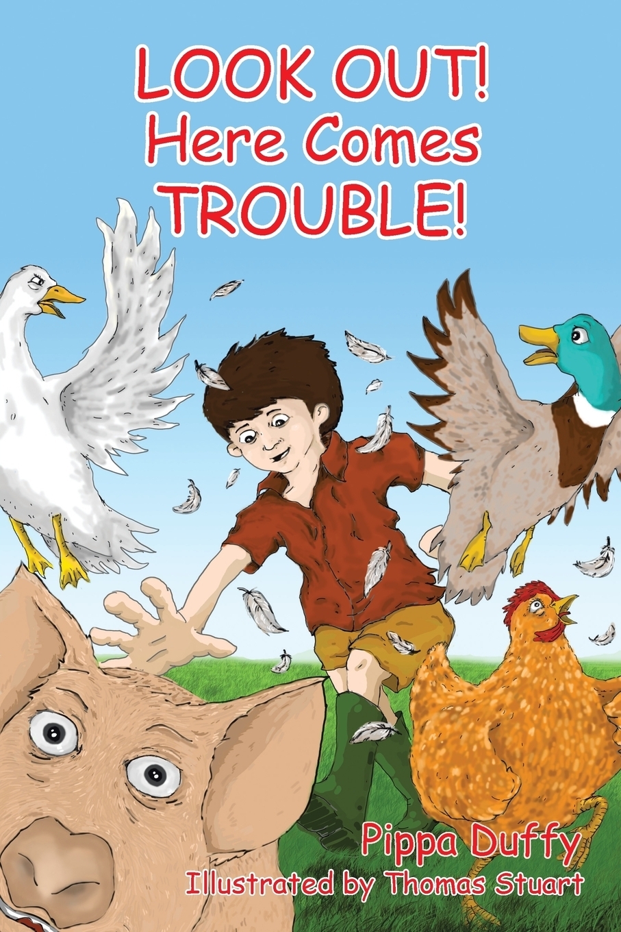 Here comes Trouble книга. Look out. Here comes Trouble детская книга на английском. Look out here comes the principal.