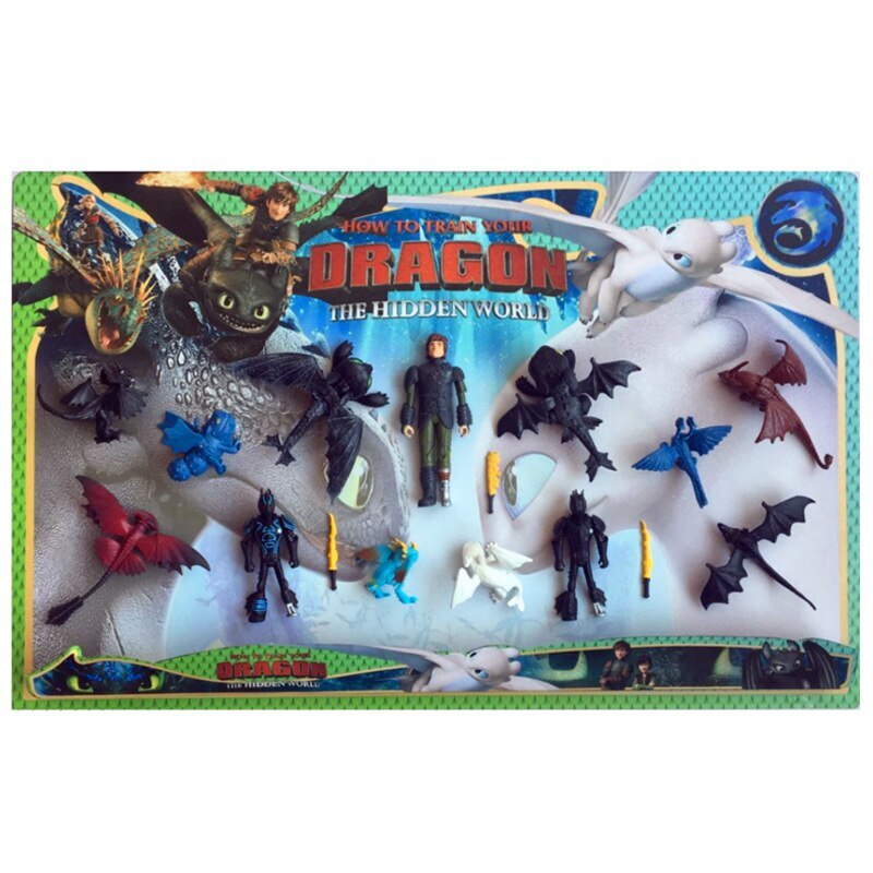 Набор фигурок драконов Как приручить дракона / How to Train Your Dragon ...