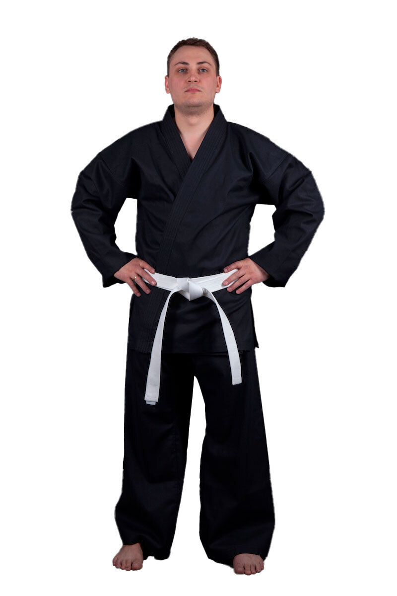 Кимоно Мужское Черное Купить