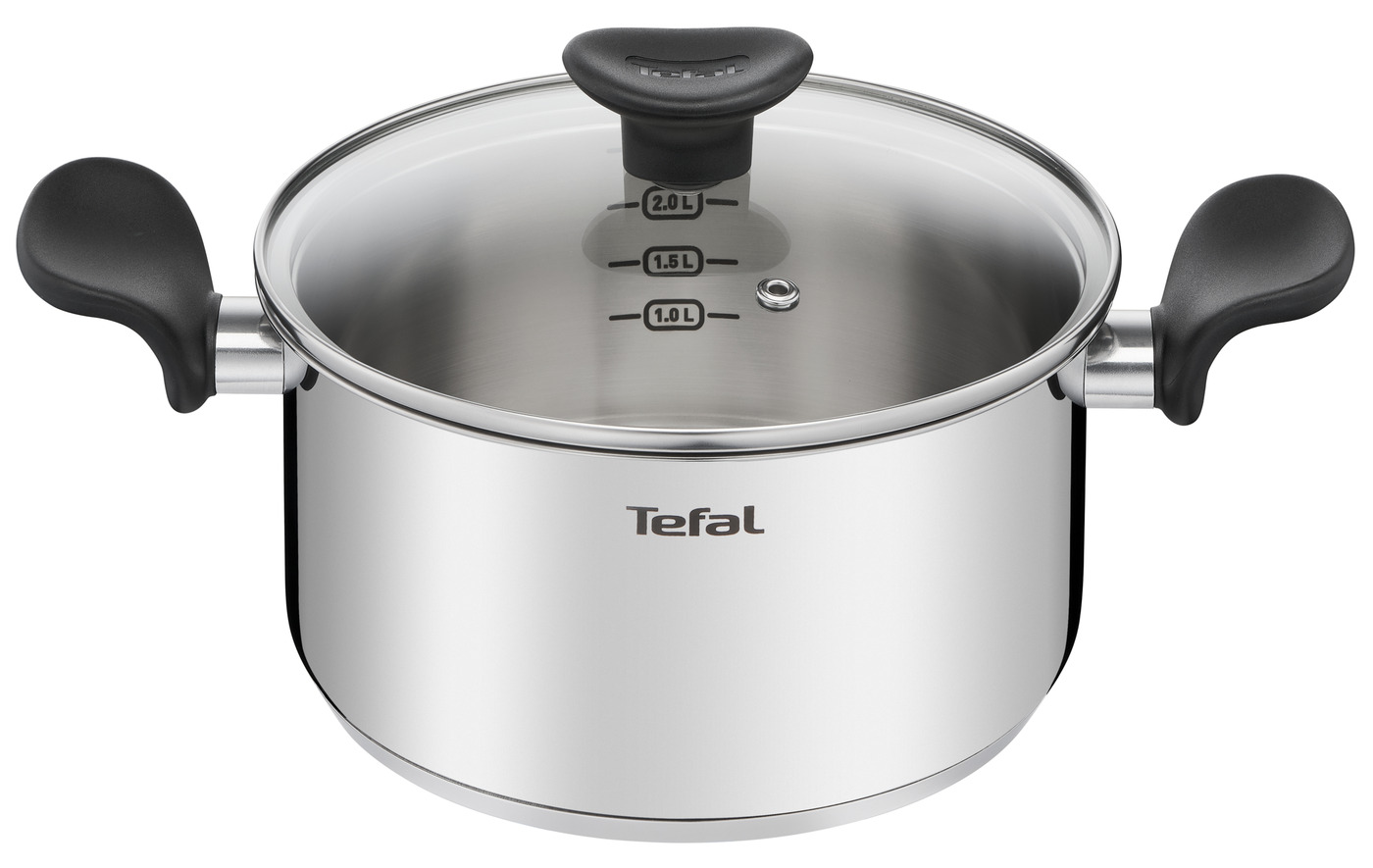 Кастрюля Tefal Primary, Нержавеющая сталь, Стекло, 3 л