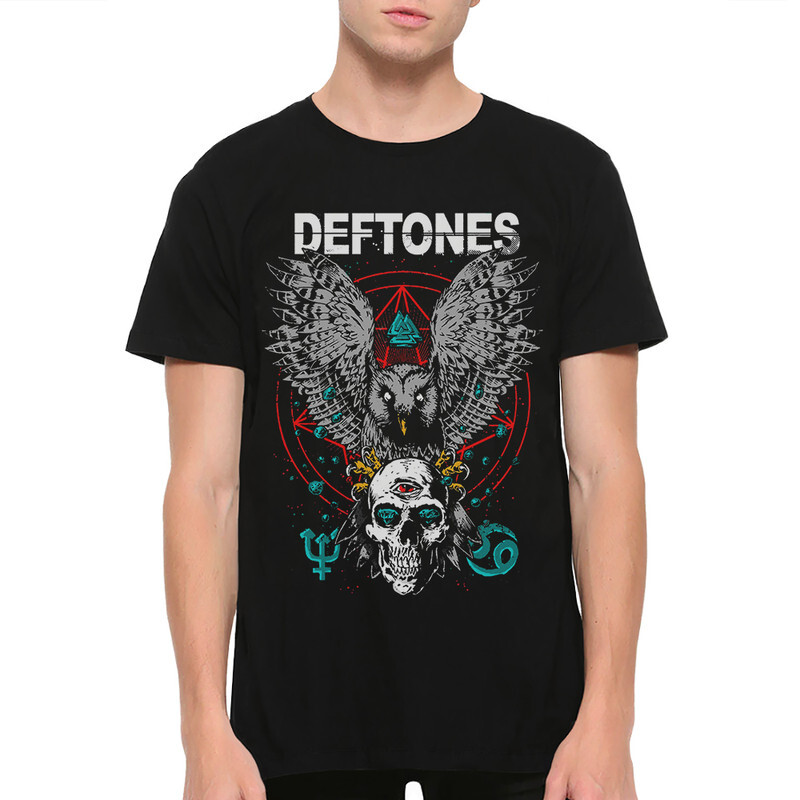 Футболка Dream Shirts Deftones. Deftones футболка с совой. Футболка с группой добро. Футболка группа потомучто.