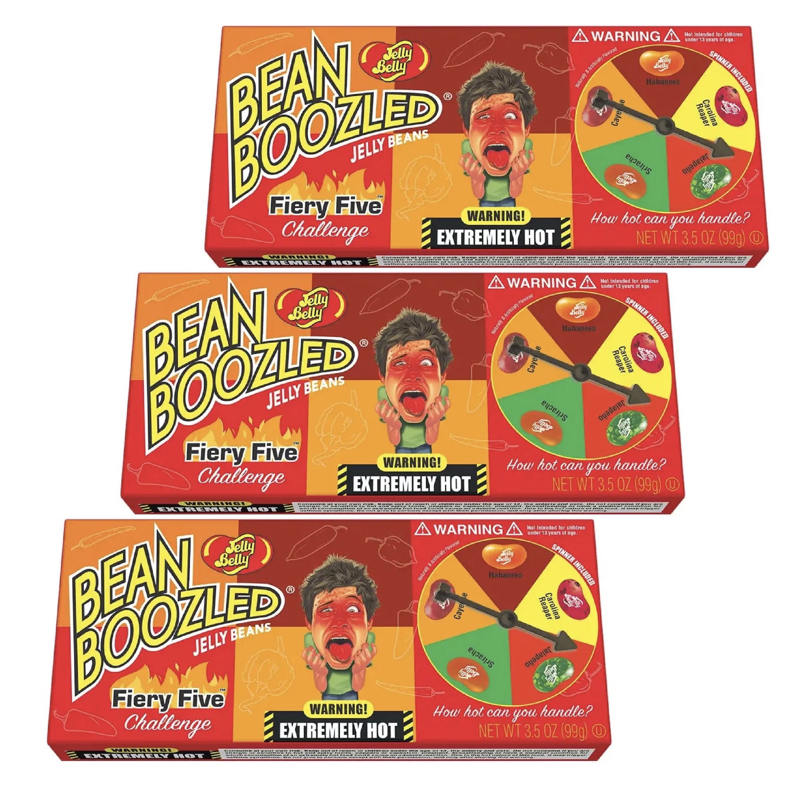 Драже жевательное Jelly Belly Bean Boozled Game + игра, острые вкусы ...