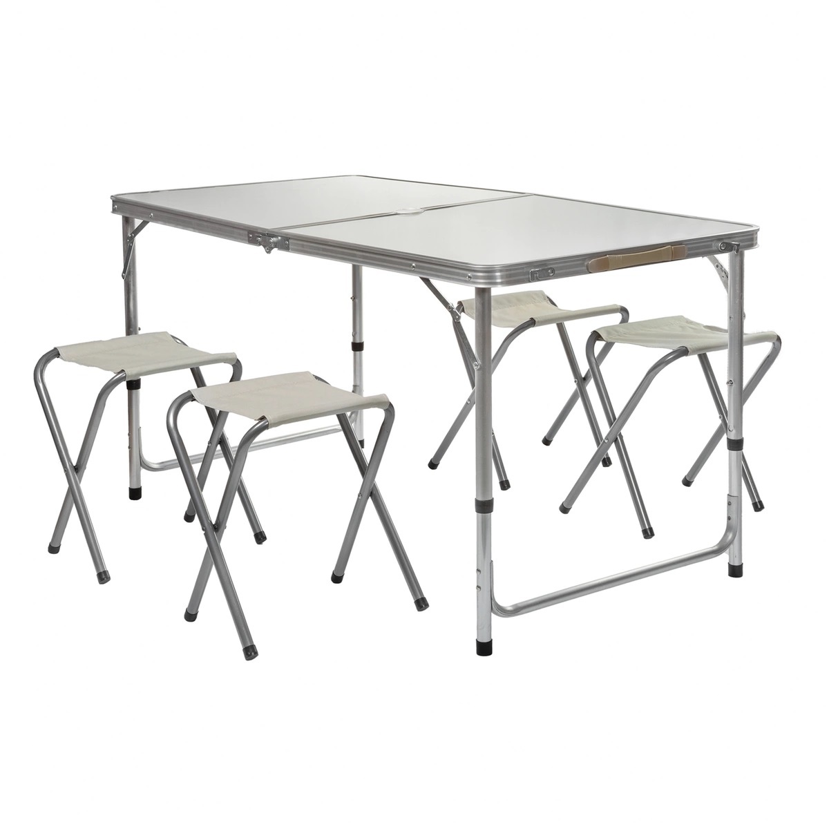 Стол складной туристический походный с 4 складными стульями — купить в ...