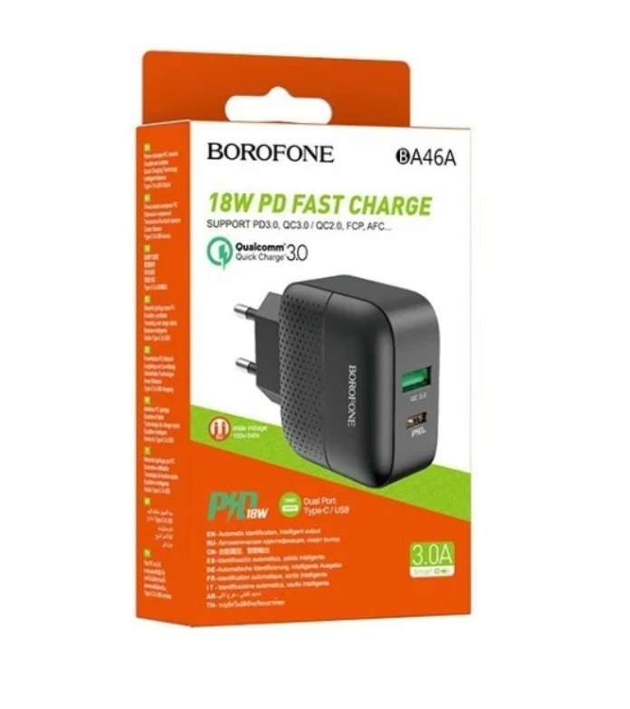 Borofone ba46a usb 3a qc3. Сзу borofone ba46a premium pd+qc3. Сетевое зарядное устройство borofone ba46а. Сетевое зарядное устройство borofone ba46а. Borofone ba46a.