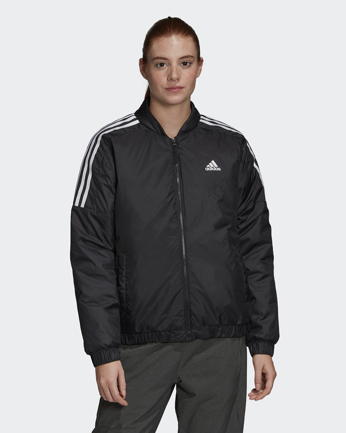 Бомбер adidas W Ess Ins B Jk — купить в интернет-магазине OZON с ...