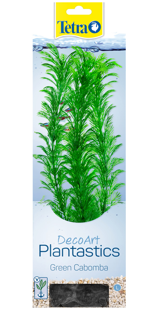 Растение для аквариума пластиковое Кабомба Tetra DecoArt Plant L Green Cabomba 30 см