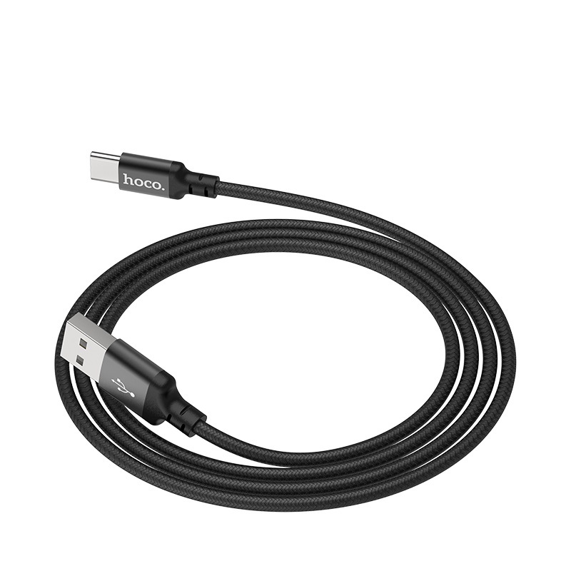 hoco Кабель питания USB Type-C/USB 2.0 Type-A, 2 м, черный