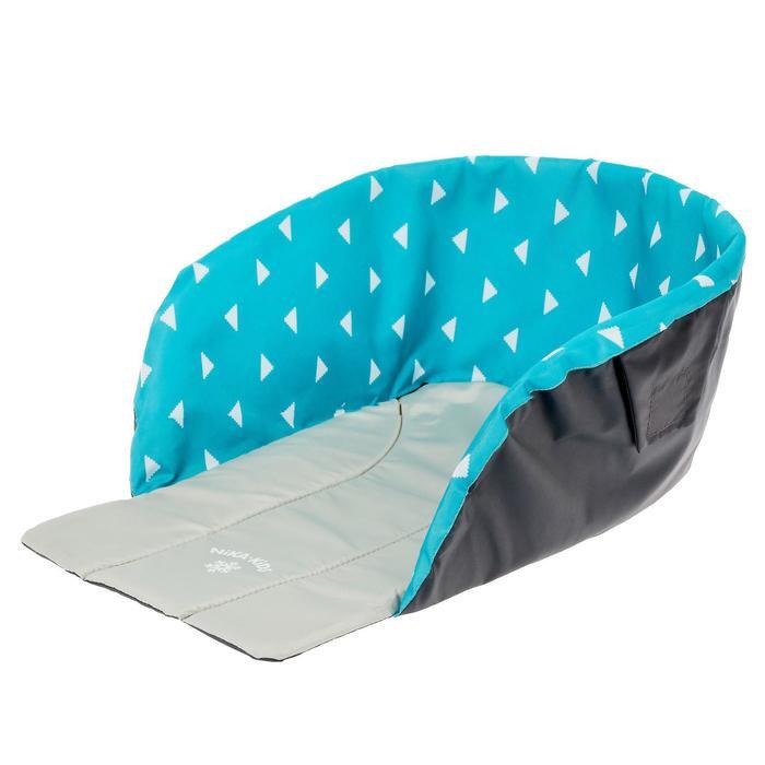 Характеристики Сиденье для санок универсальное, принт: с треугольниками ...