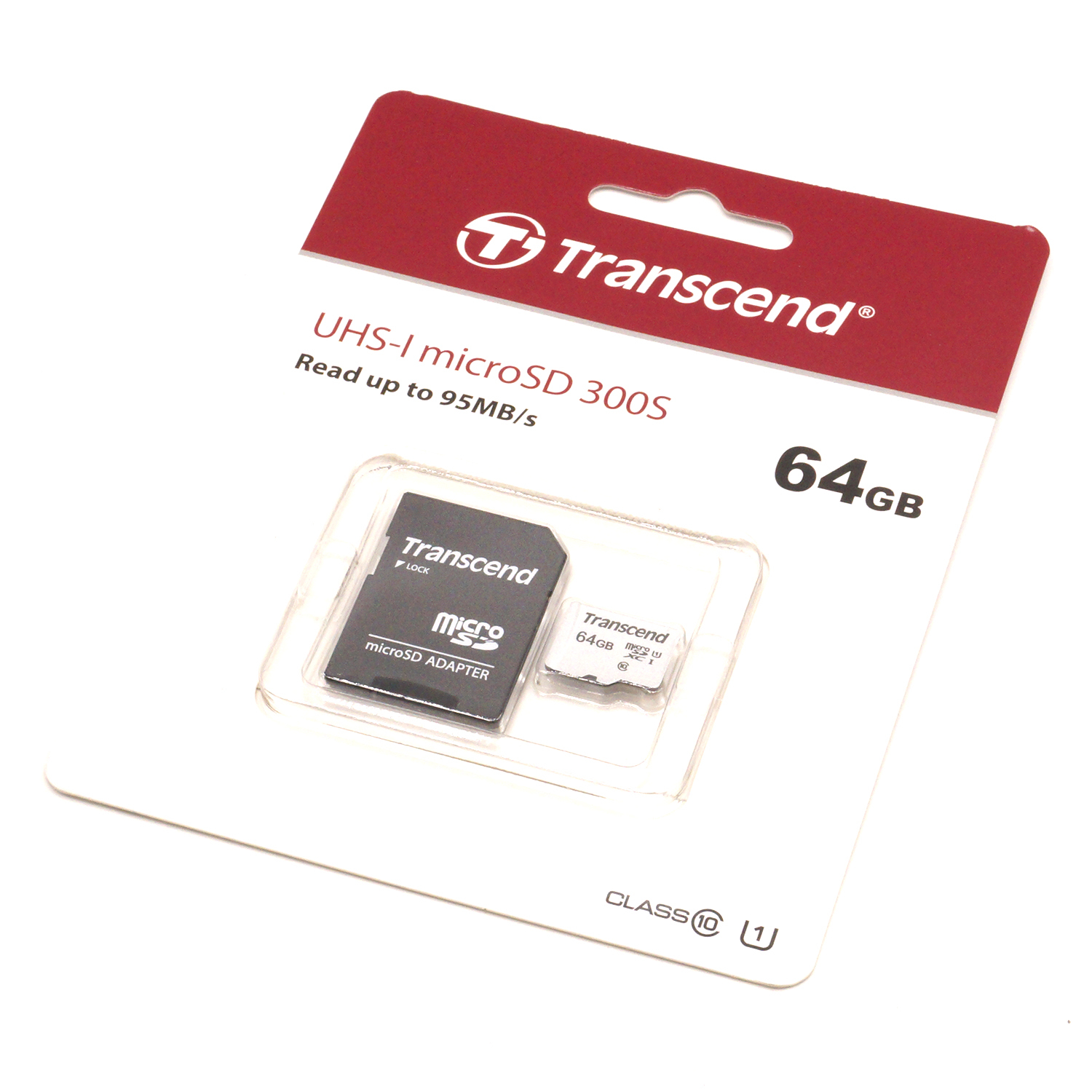 Карта памяти transcend 300s 64 гб