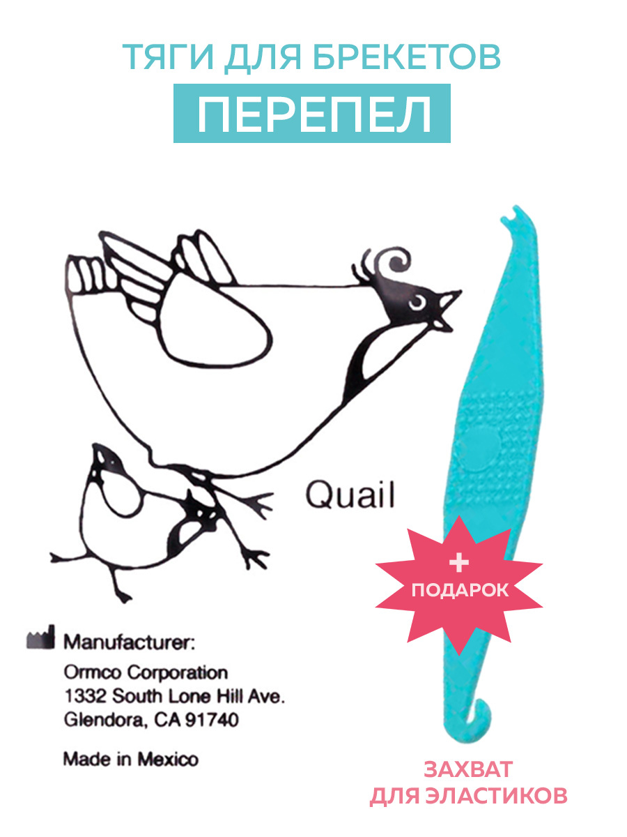 Ортодонтические резинки для брекетов / Тяги для брекетов (эластики ...