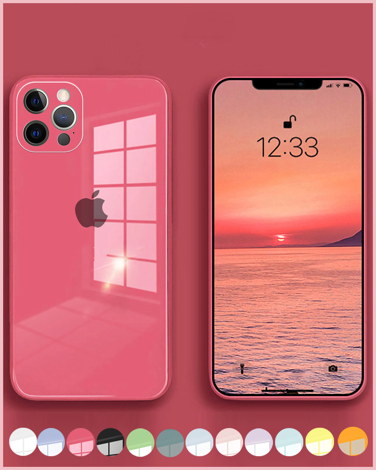 Айфон 12 про Мах розовый