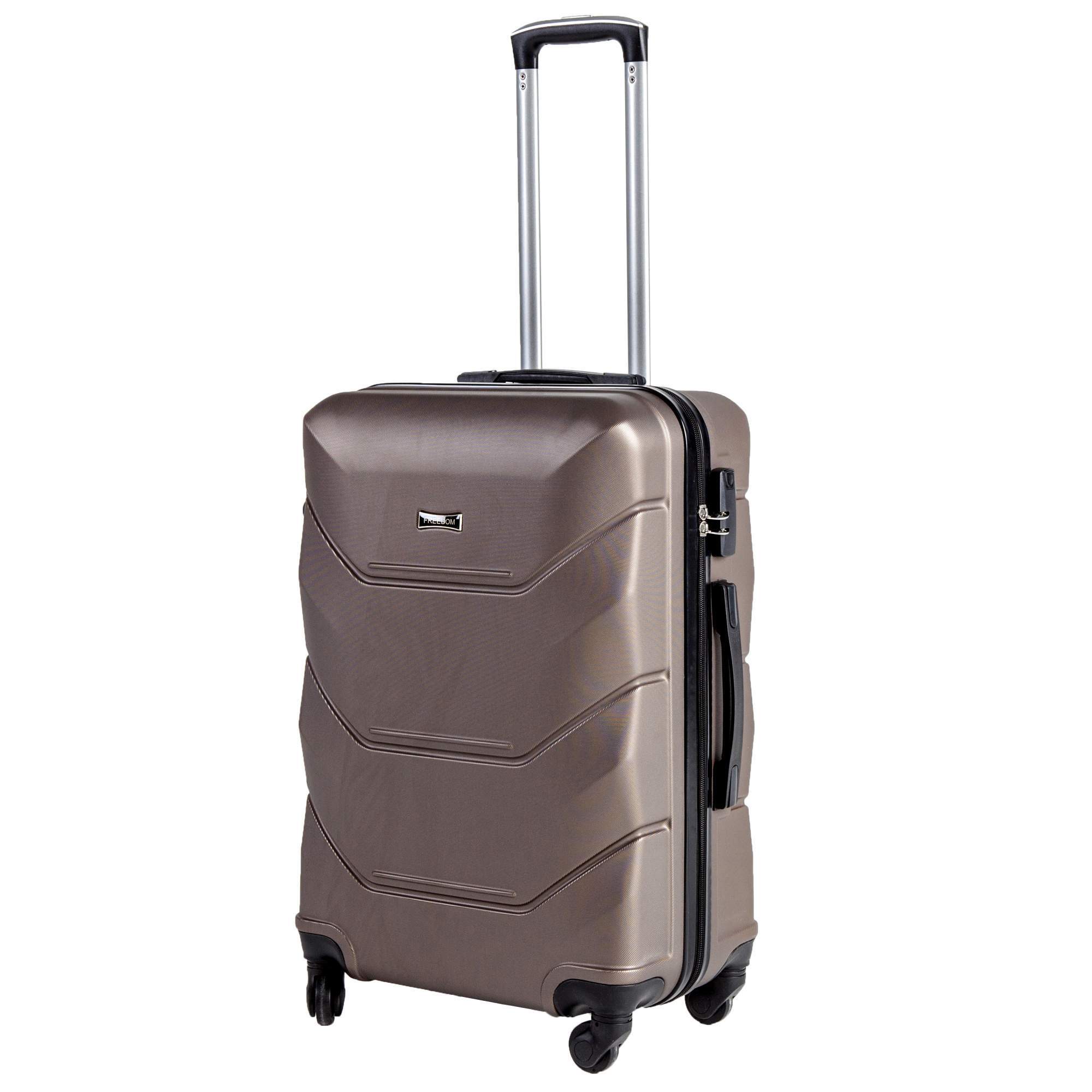 Чемодан FREEDOM, Пластик, 70 см, 95 л — купить в интернет-магазине OZON ...