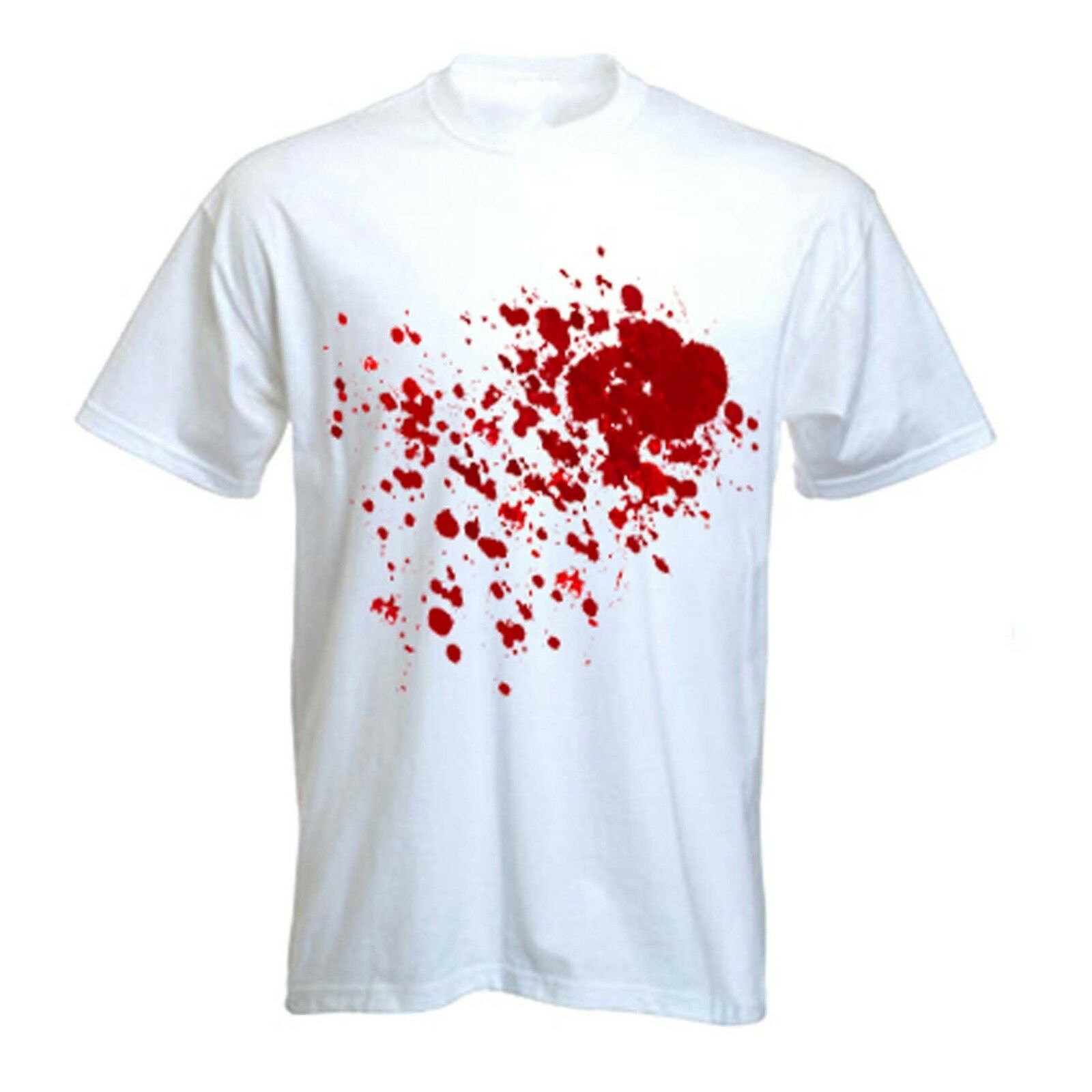 футболка вся в крови