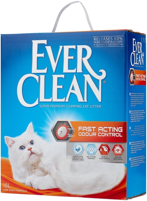 Наполнитель для кошачьего туалета ever clean