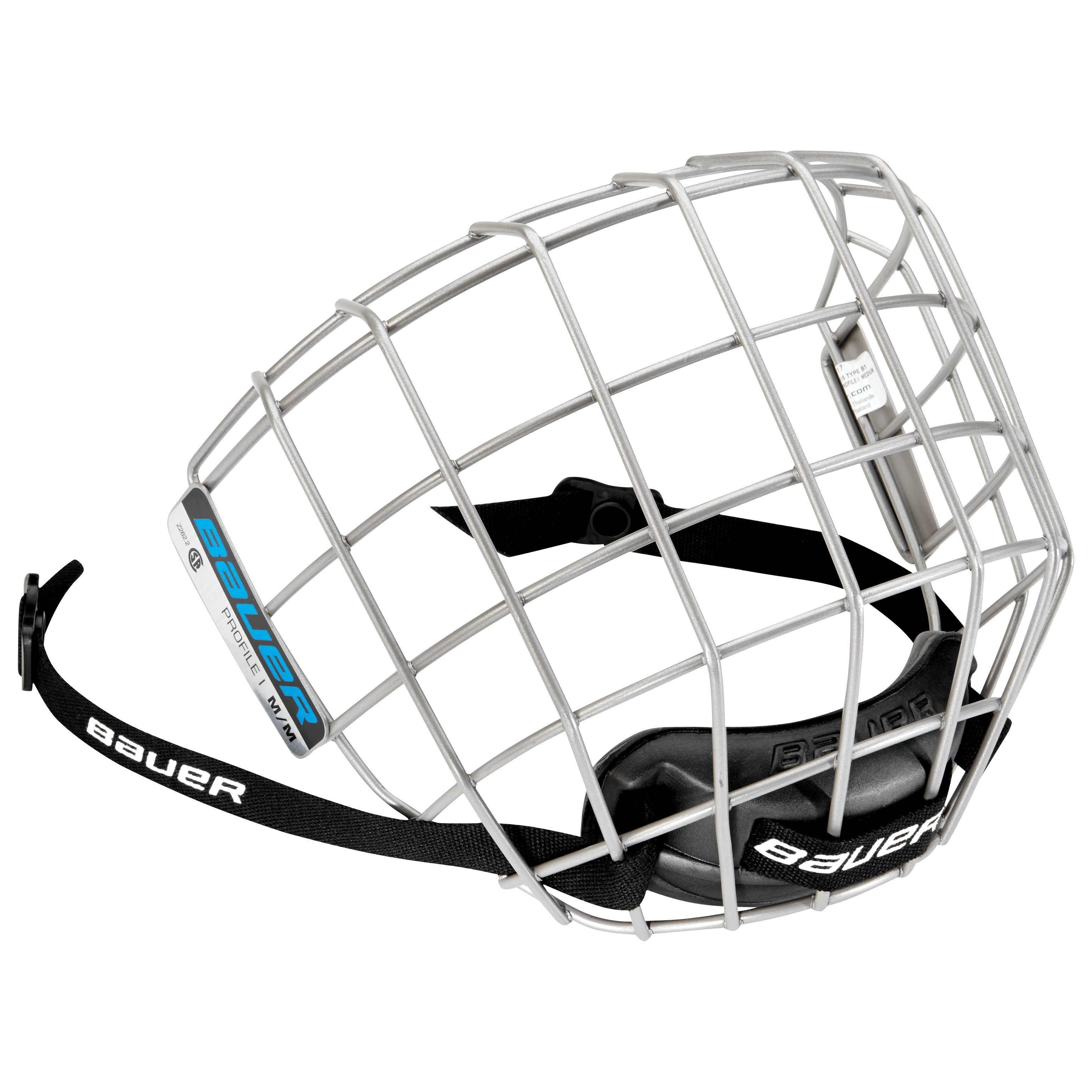 Маска хоккейная BAUER Profile I FM, Сталь - купить по выгодной цене в ...