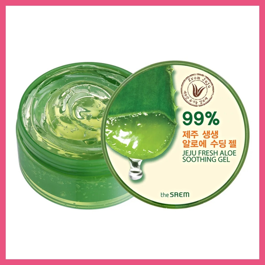Гель алоэ вера для лица и тела The Saem Jeju Fresh Aloe Soothing Gel 99 ...