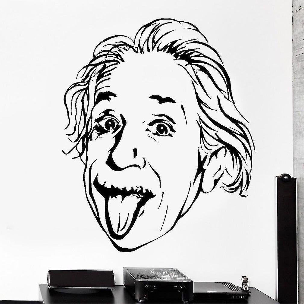 Эйнштейн трафарет