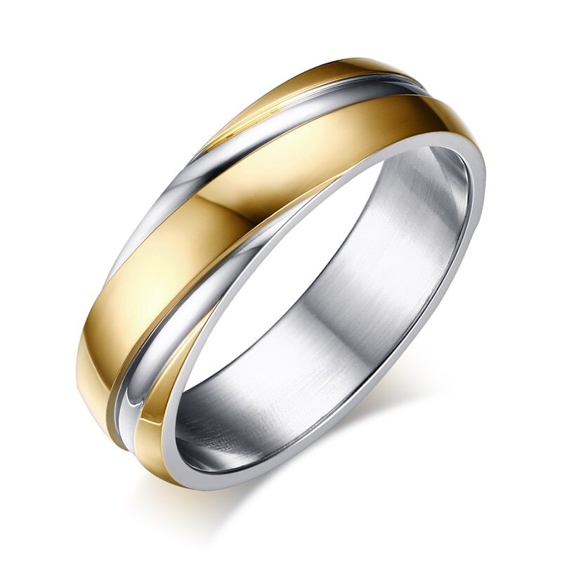 Мужские обручальные кольца с белым золотом