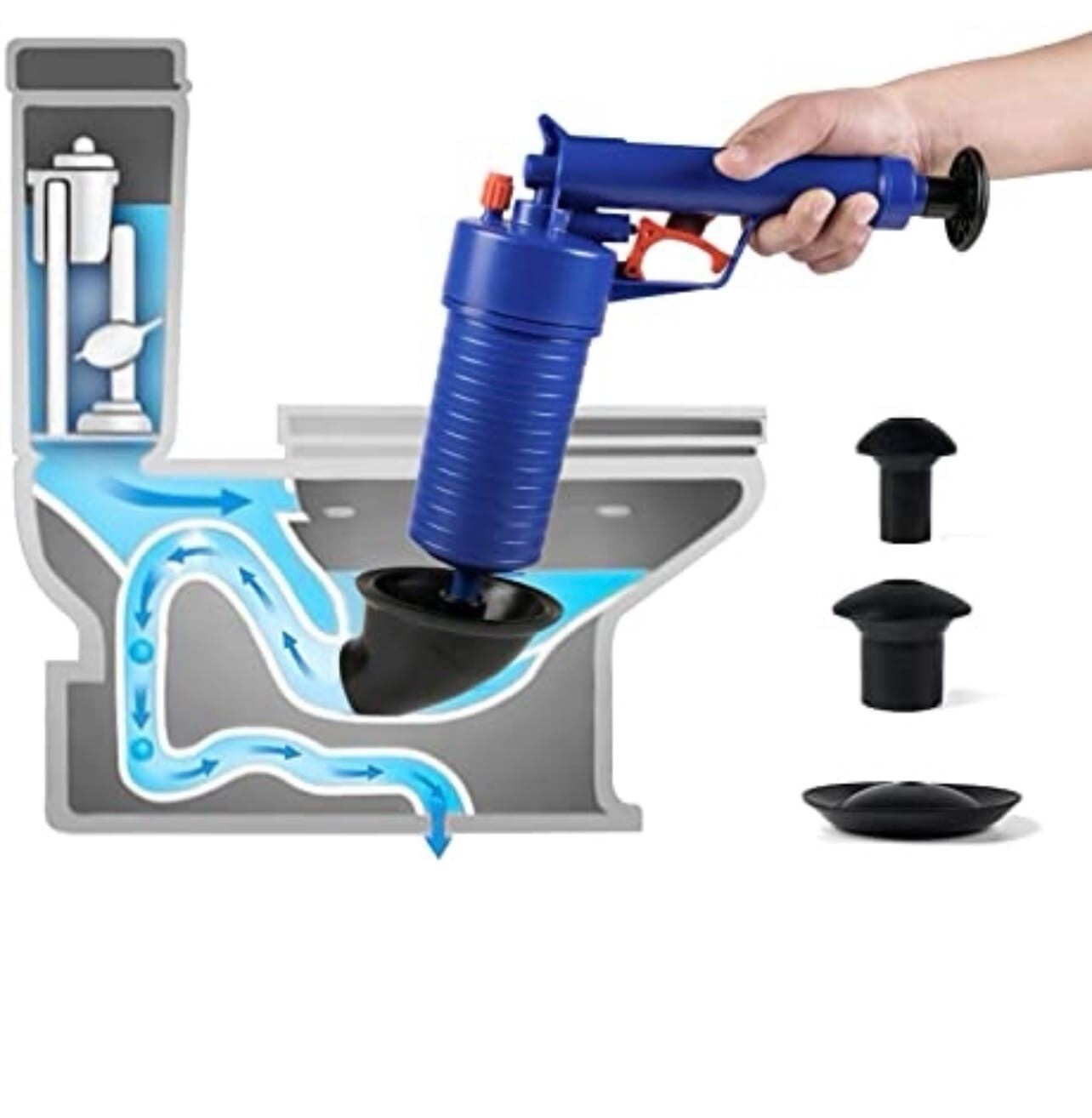 Вантуз насос для труб/Large Hangar — купить в интернет-магазине OZON с ...