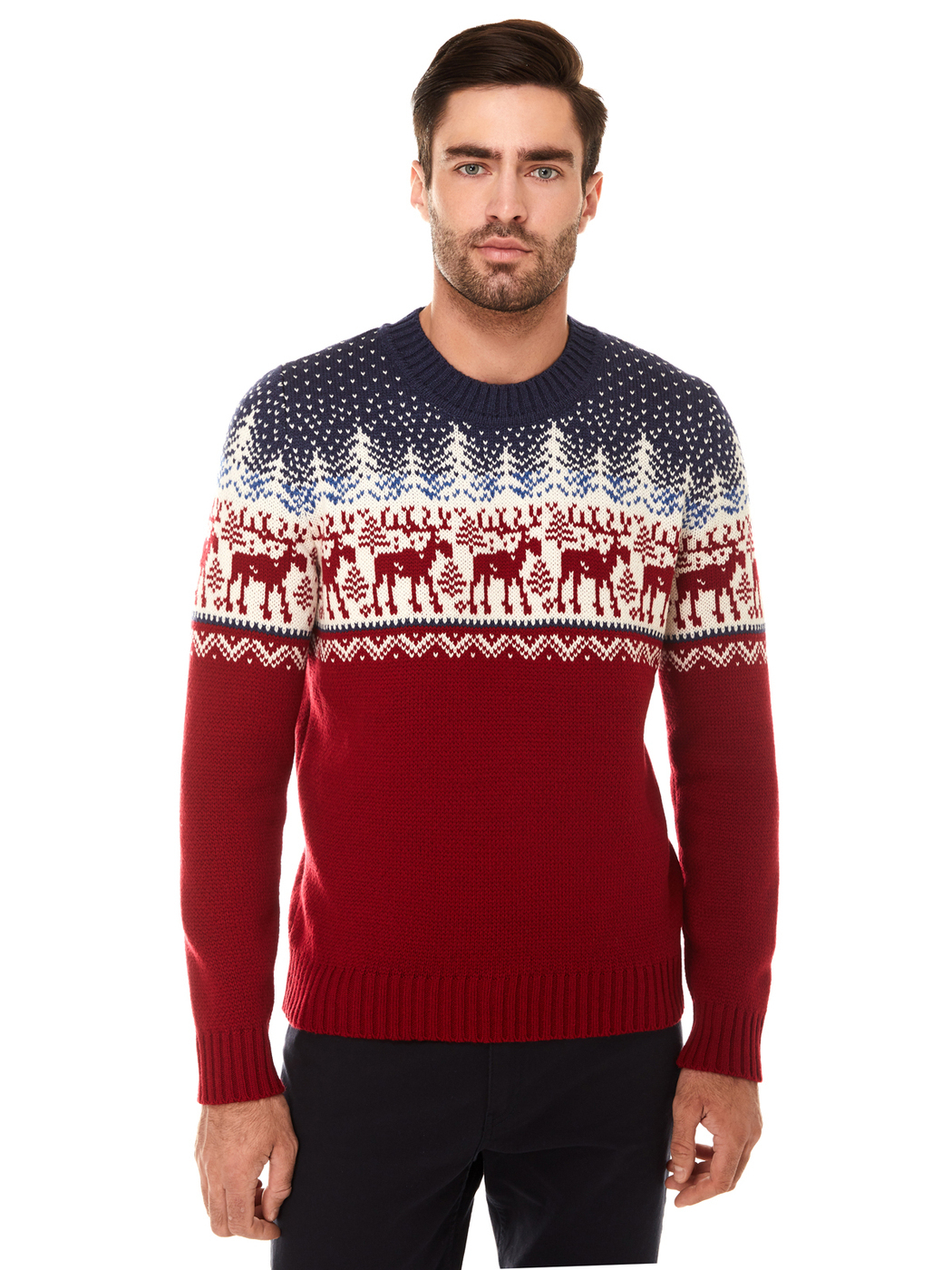 lambswool christmas jumper