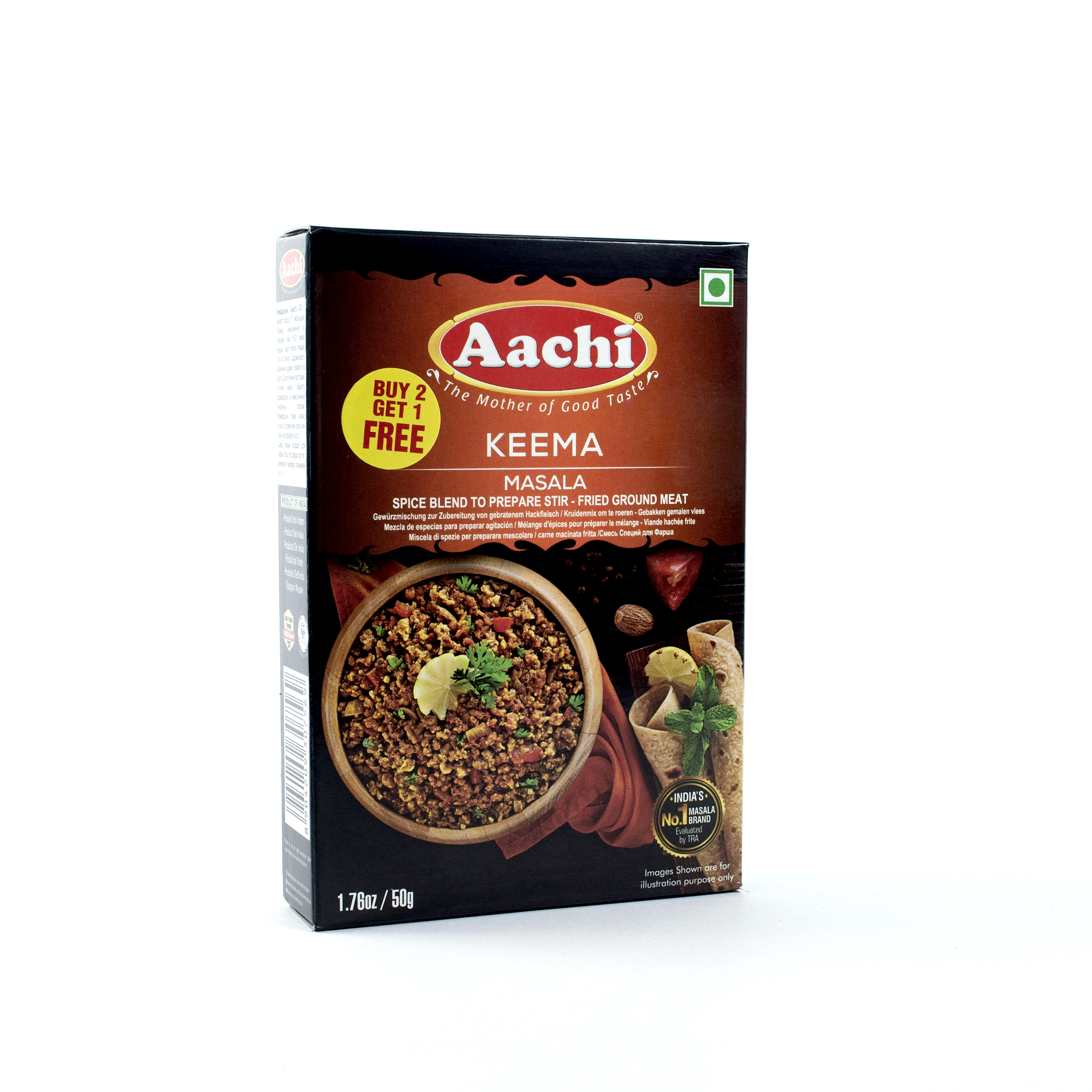 Aachi приправа для фарша, котлет, начинок, запеканок (Keema Masala) 50 г -  купить с доставкой по выгодным ценам в интернет-магазине OZON (305934236)