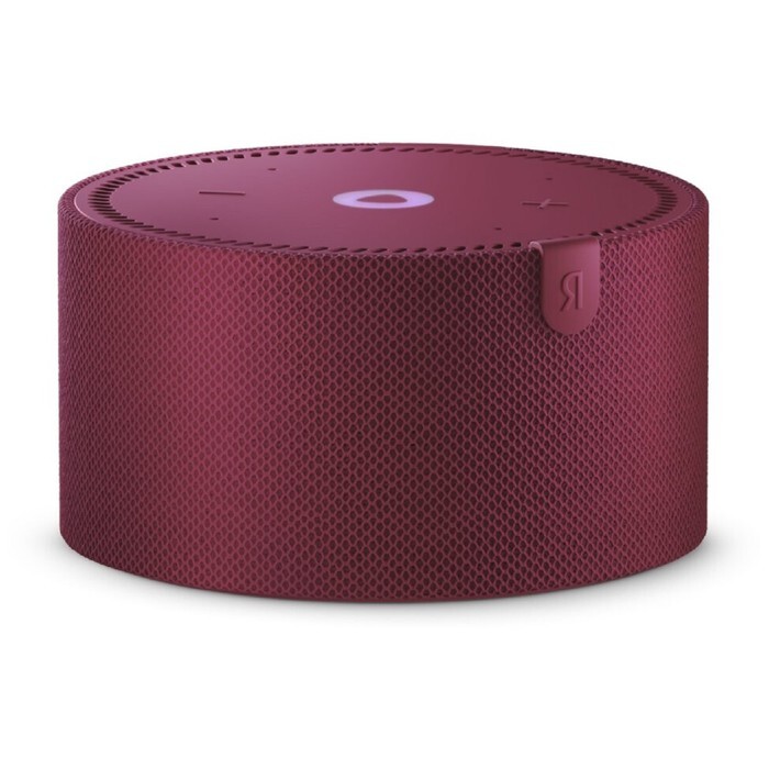 Умная колонка с Алисой Новая Станция Мини, Красный гранат, без часов YNDX-00021R