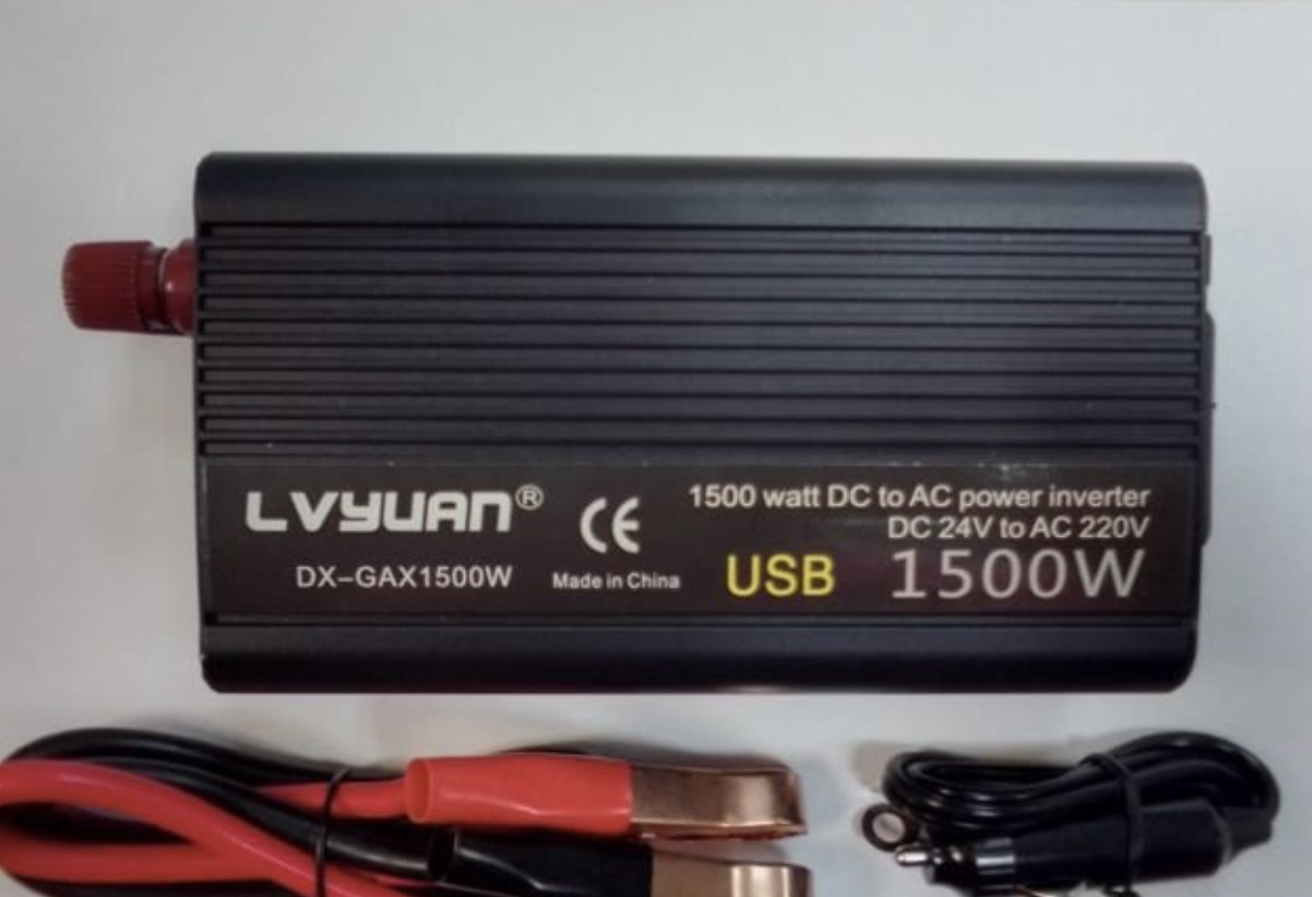 Инвертор автомобильный 1500w