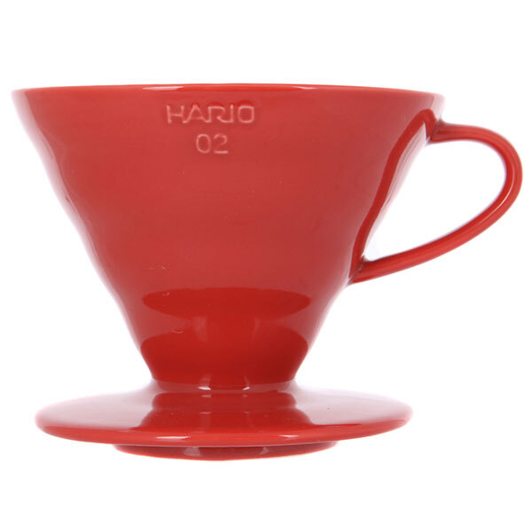 Воронка для кофе HARIO V60 02R красная, керамика — купить в интернет ...
