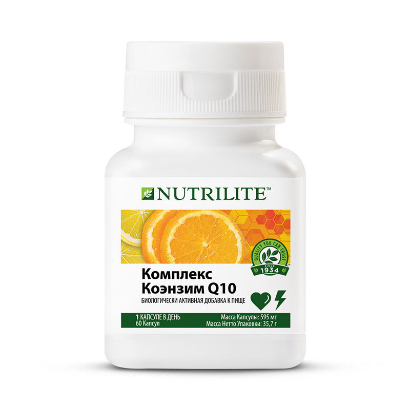 NUTRILITE Коэнзим Q10, 60 капс. / Amway