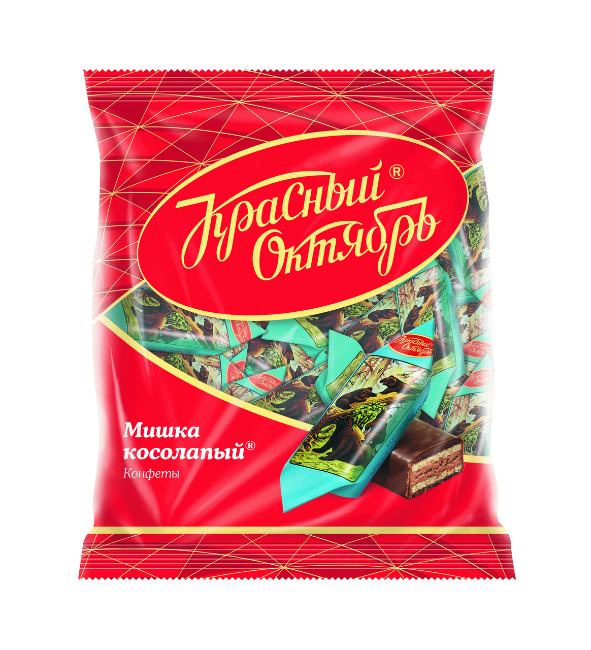 Конфеты Красный Октябрь Мишка косолапый 200 г — купить в интернет ...