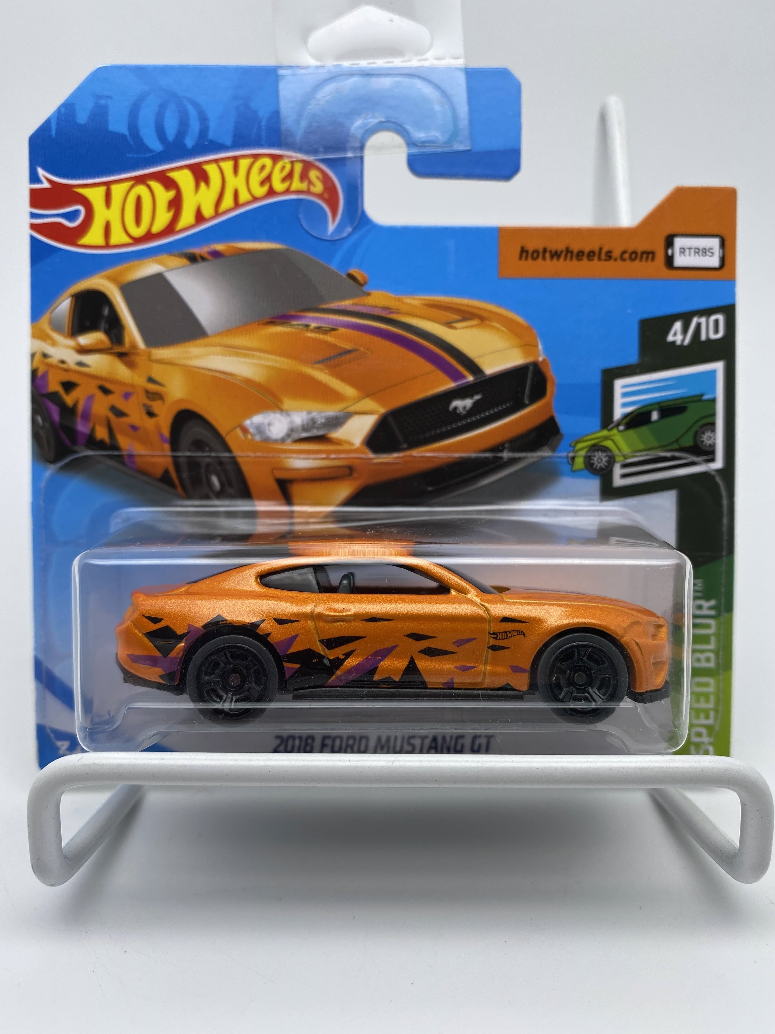 Hot Wheels Редкая модель 2018 FORD MUSTANG GT из серии SPEED BLUR-2019 на  короткой карте коллекционная модель 2018 года - купить с доставкой по  выгодным ценам в интернет-магазине OZON (501725855)