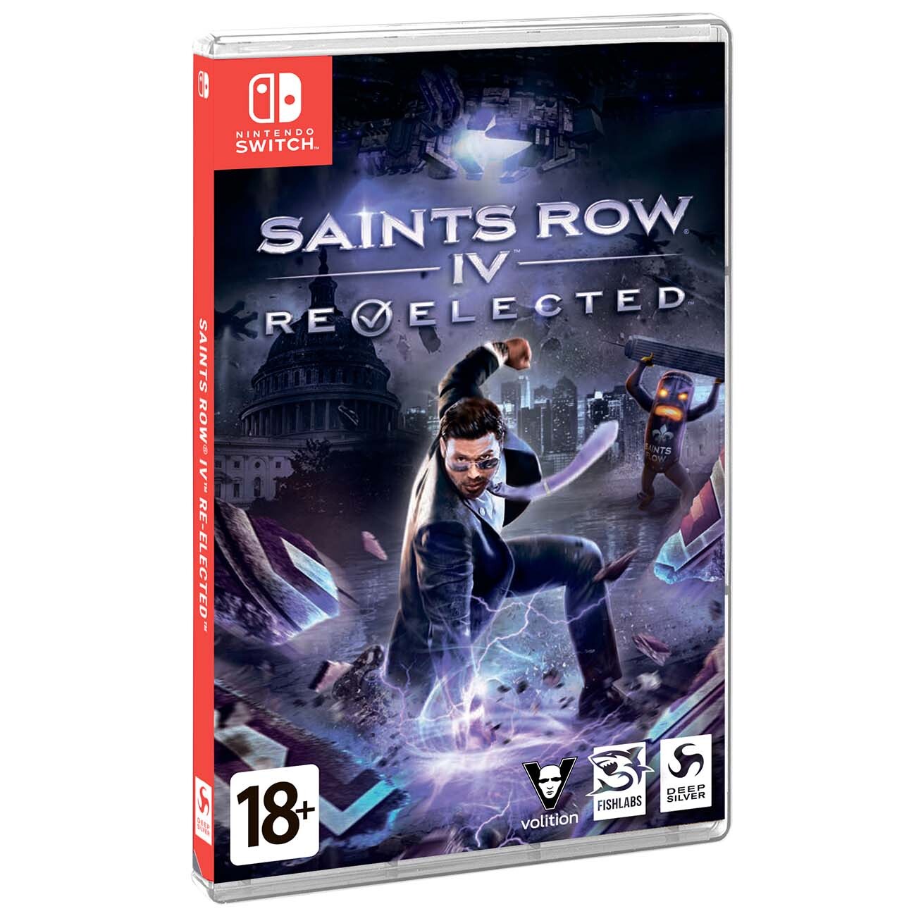 Игра Saints Row IV Re-elected (Nintendo Switch, Русские субтитры)