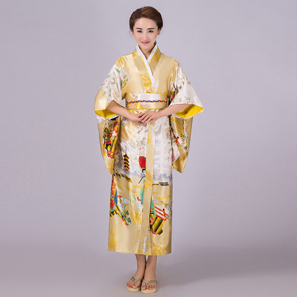 Как выглядит кимоно