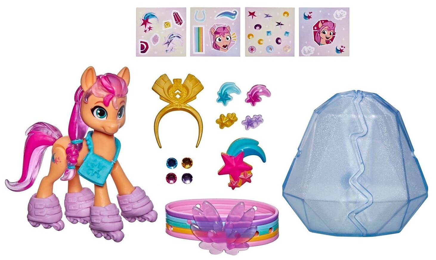 Игровой набор My Little Pony Алмазные приключения Санни F2454 - купить с  доставкой по выгодным ценам в интернет-магазине OZON (528115997)