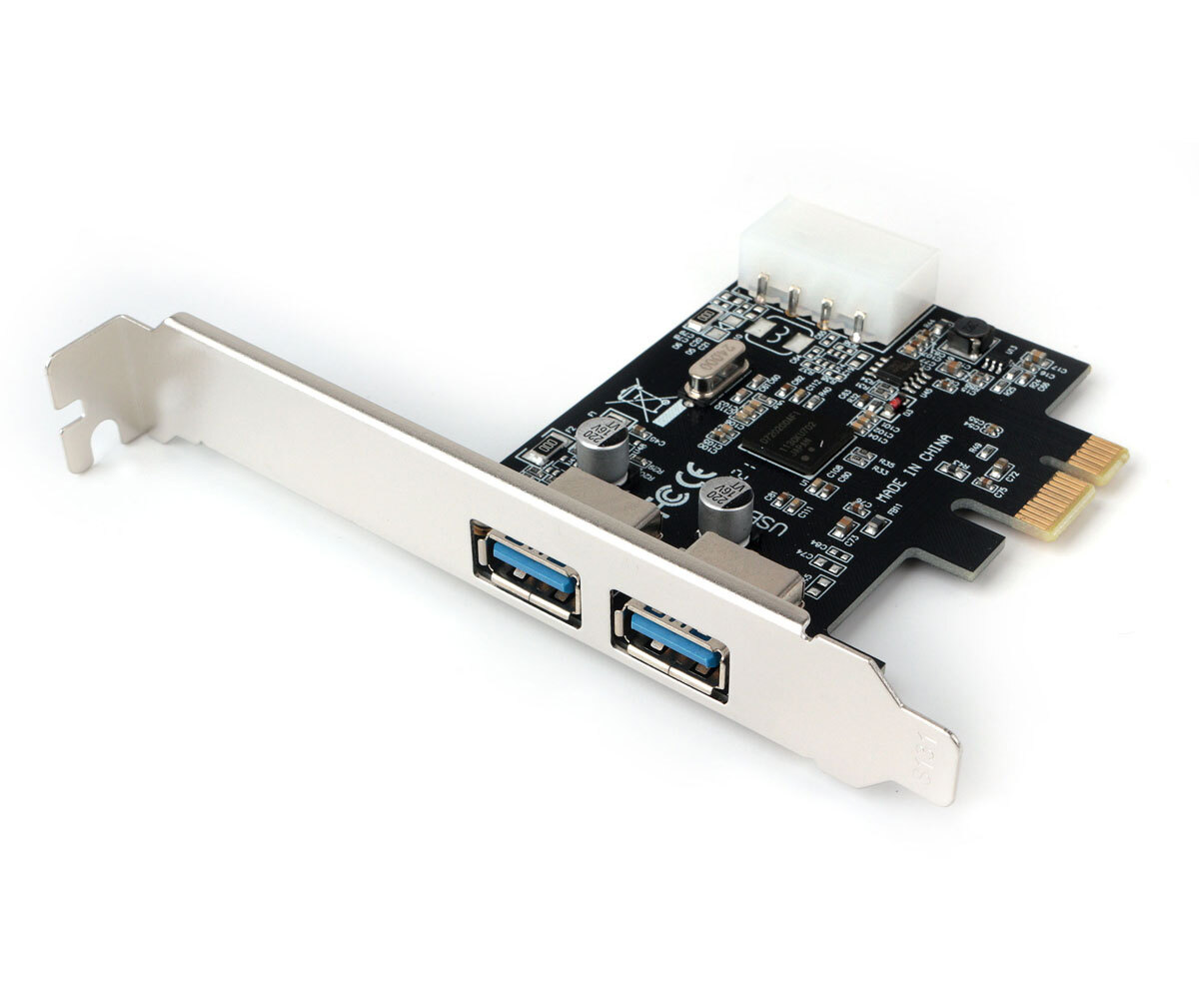 Контроллер USB Gembird SPCR-01, в PCI-express, порты: 2 внешние USB 3.0